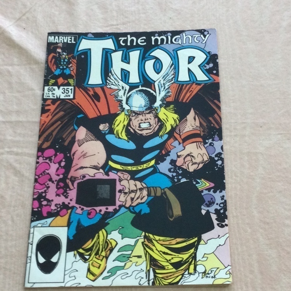 Marvel Comic Book The Mighty Thor Year 1984